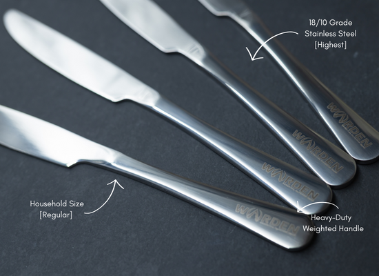 Stainless Steel Knife set (x4)