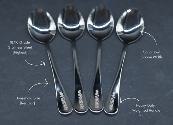 Stainless Steel Spoon set (x4)