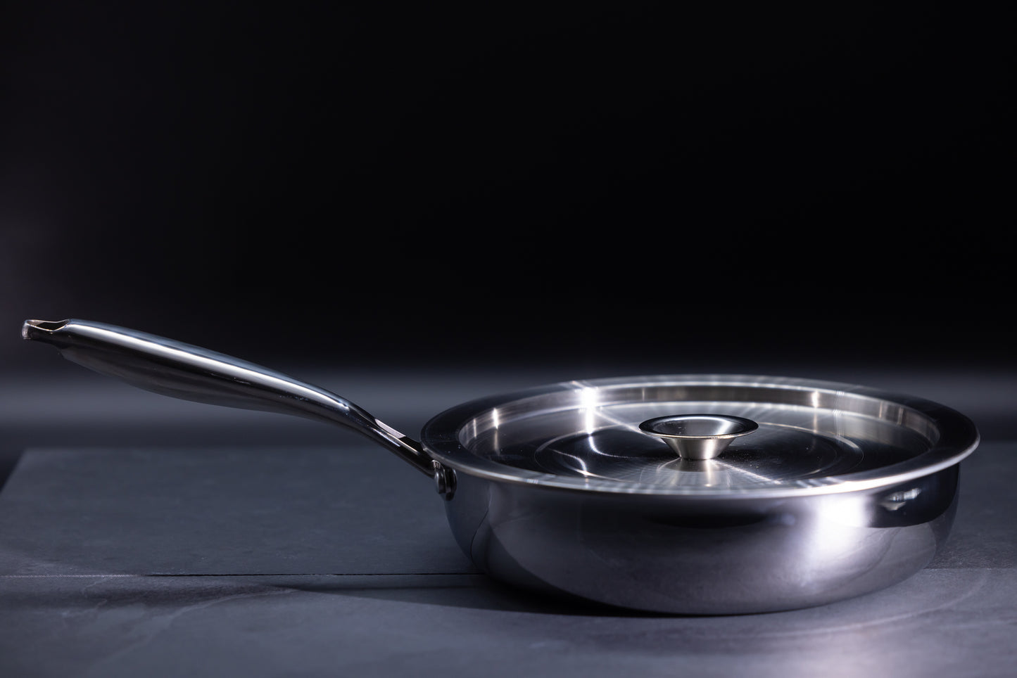 Deep Dish Camping Frying Pan (S.S)