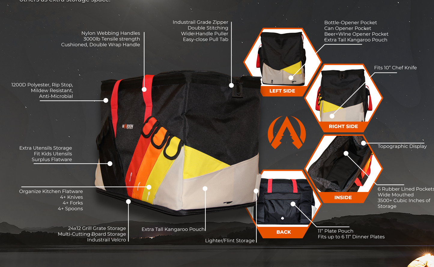 VENTURE: The Camping Tote